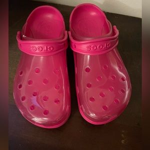 Bundle : 2 pairs of crocs with T-Shirt Dress